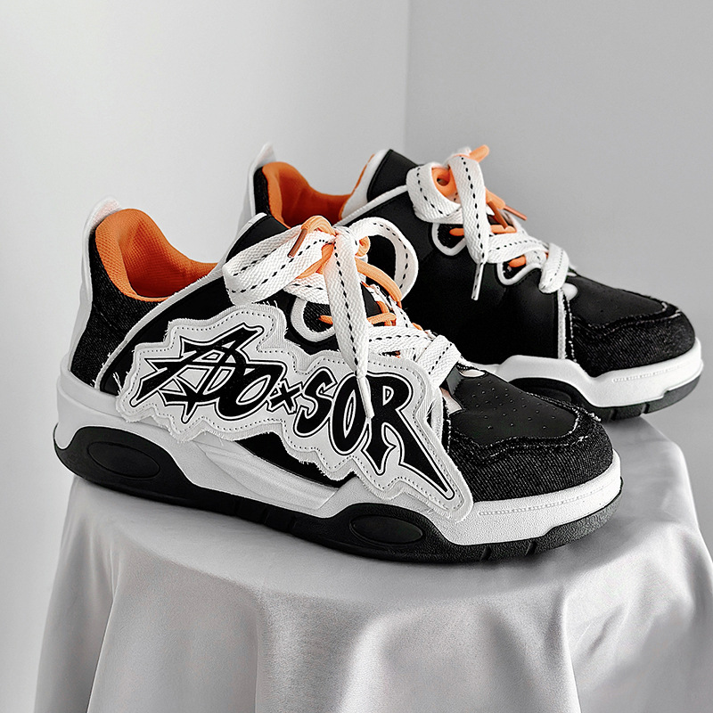 Niche Design Men's Shoes New Bread Shoes Casual New National Fashion Brand Torre Shoes Sports Skate Shoes Live