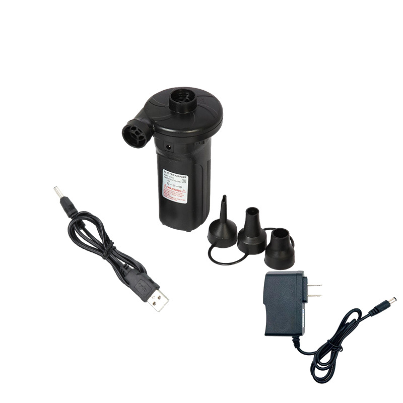 usb lithium battery air pump portable car electric air pump swimming pool air bed dual-purpose air pump