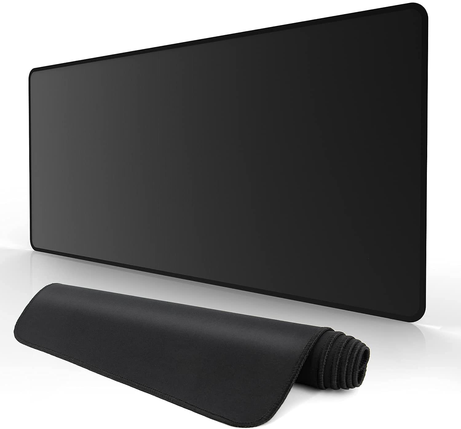 Factory spot computer game pad waterproof lock edge thick large keyboard pad luminous rubber desk mouse pad