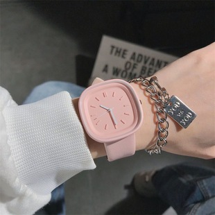 Milk Tea Color Watch ins High Color Value Student Women's Summer Mori Department Junior High School Simple Small Fresh Niche Design