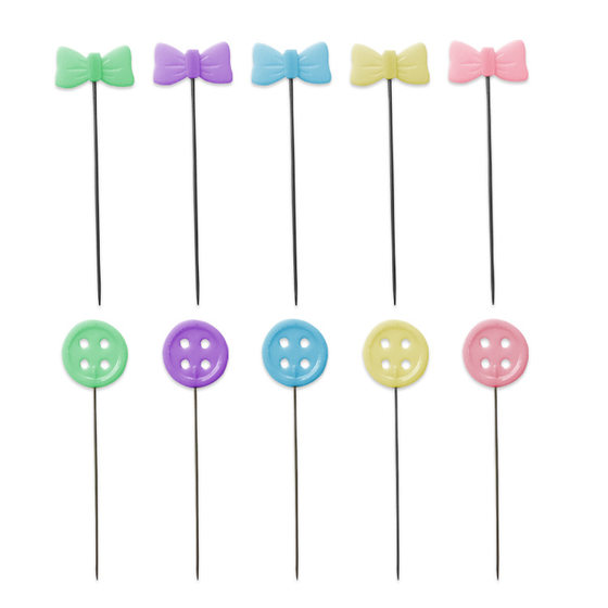 pp Boxed Positioning Needle Bow Tie Pin Hand Sewing Patchwork Fixed Butterfly Positioning Needle