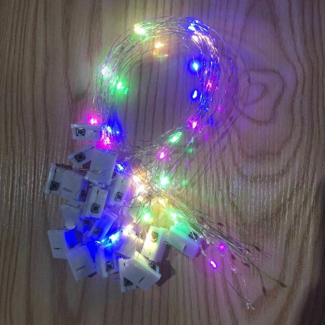 50cm 70cm 1 m 2 m luminous flash warm white lights string lights with cake bouquet decorative light string