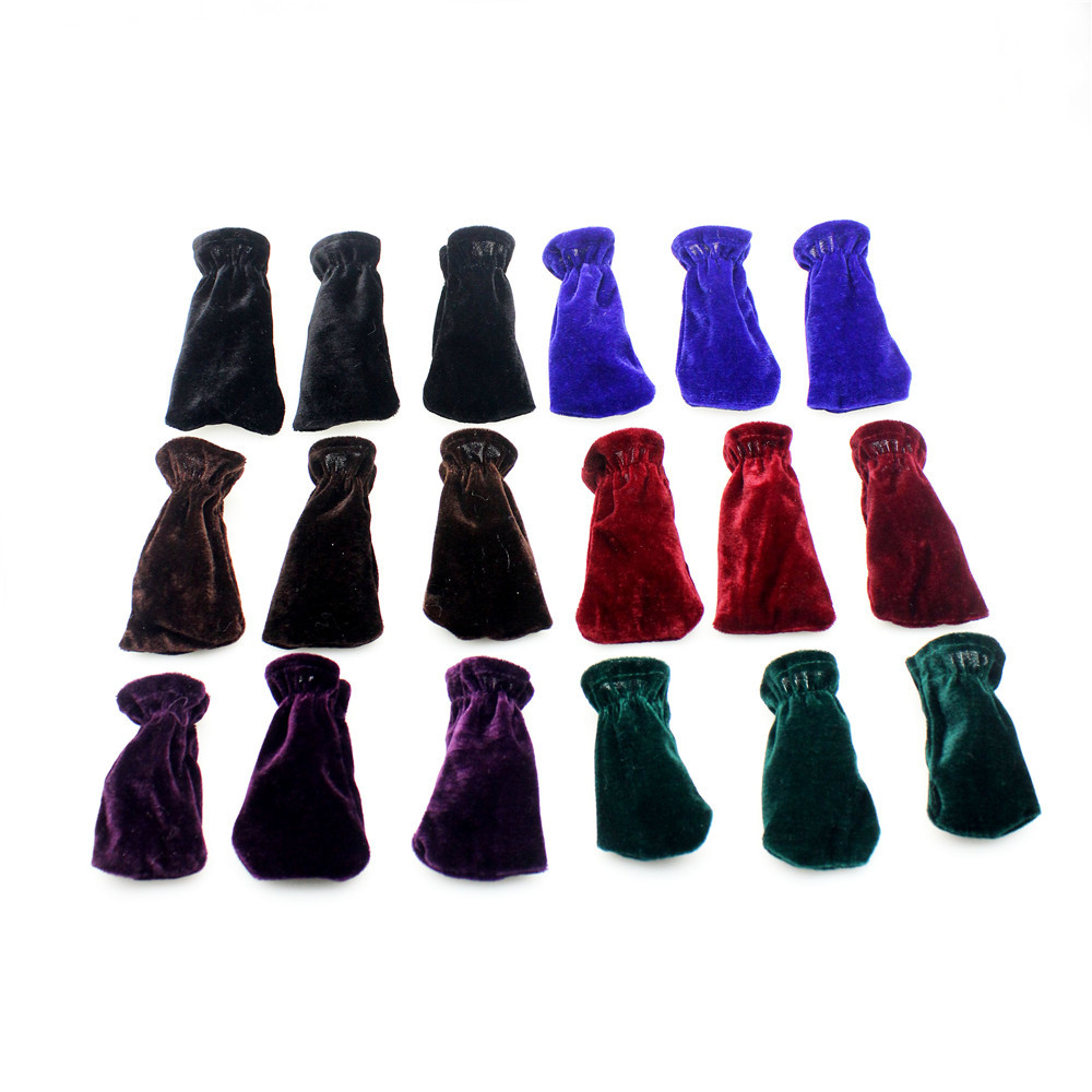 Factory Direct Piano Foot Cover High Gold Velvet Pedal Cover 3 Pack Multi-color Optional Keyboard Musical Instrument Accessories