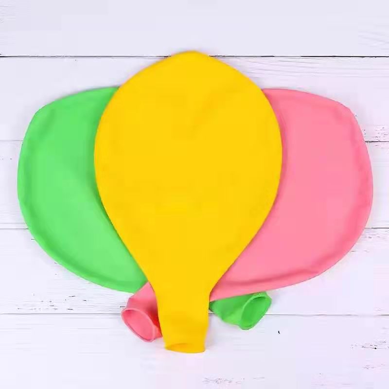 Bar KTV Decorative Balloon Lift-off Floating in the Air Advertising Opening Campaign 36-inch Explosive Large Flat Round Latex Balloon