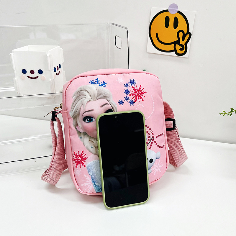 Frozen Children's Bag Female Baby Cute Princess Crossbody Bag Aisha Gift Live Wholesale Single Shoulder Mobile Phone Bag