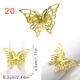 20 butterflies