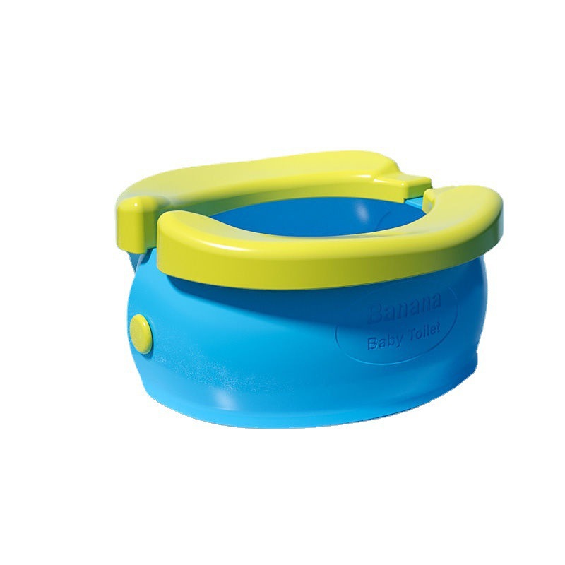 Children's outdoor portable folding small toilet male and female baby car emergency toilet travel potty urinal