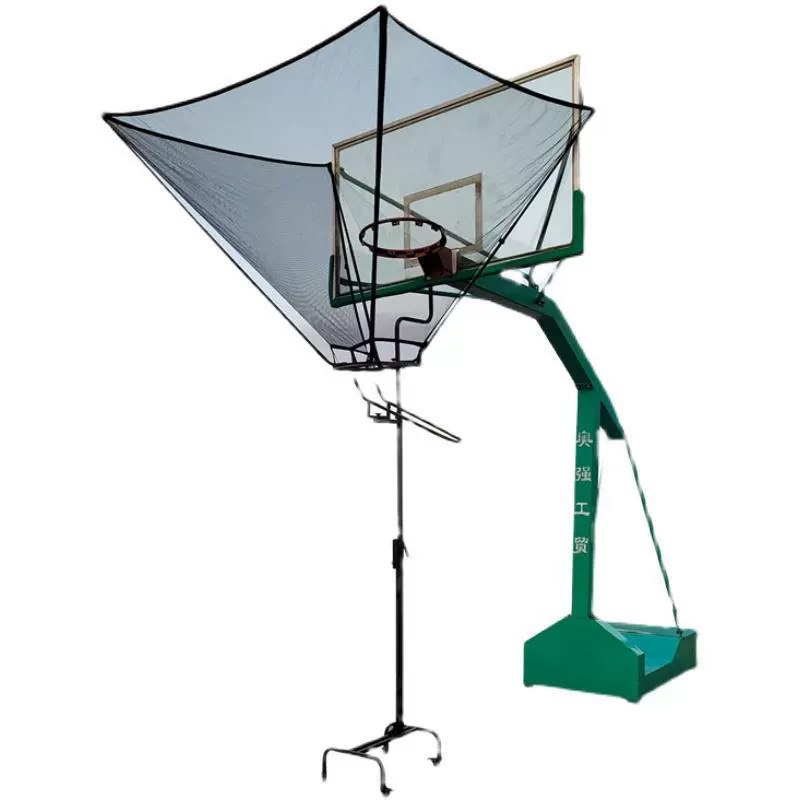 Shooting ball return device mobile lifting shooting training device serve machine single practice three-point ball without picking up the ball