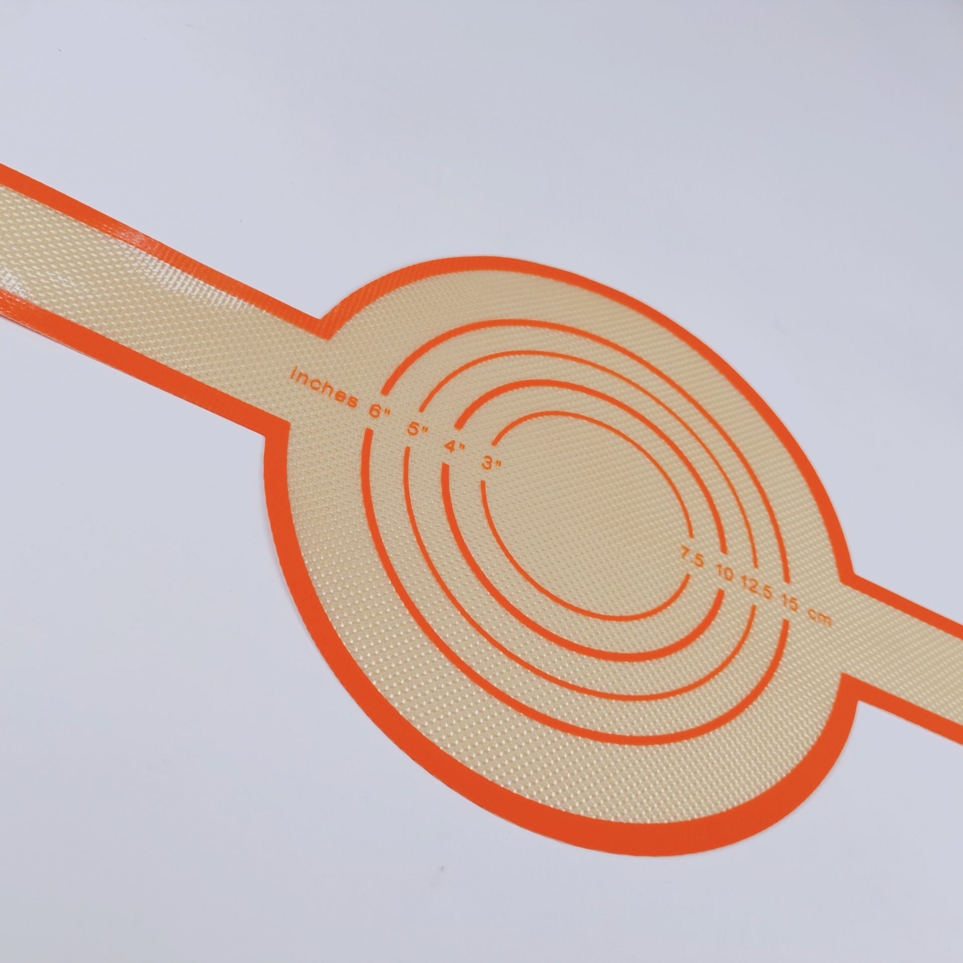Dutch baking oven mat high temperature resistant dough transfer mat baking long handle sling silicone pot mat