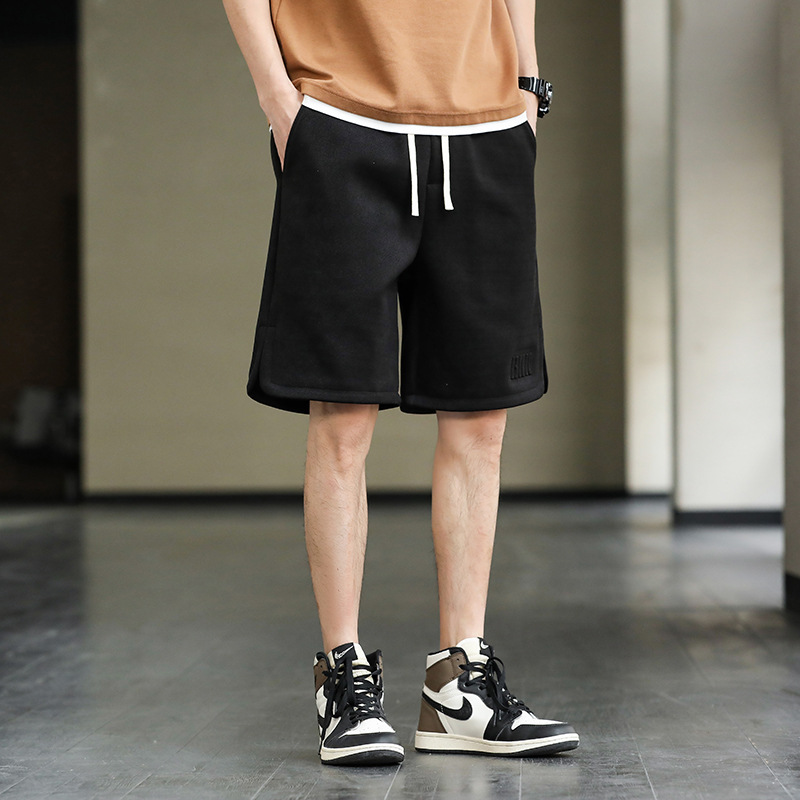 Large Size Shorts Men's Summer Men's Five-point Pants Loose Trendy Brand Boys American Casual Men's Pants Foreign Trade Cross-Border