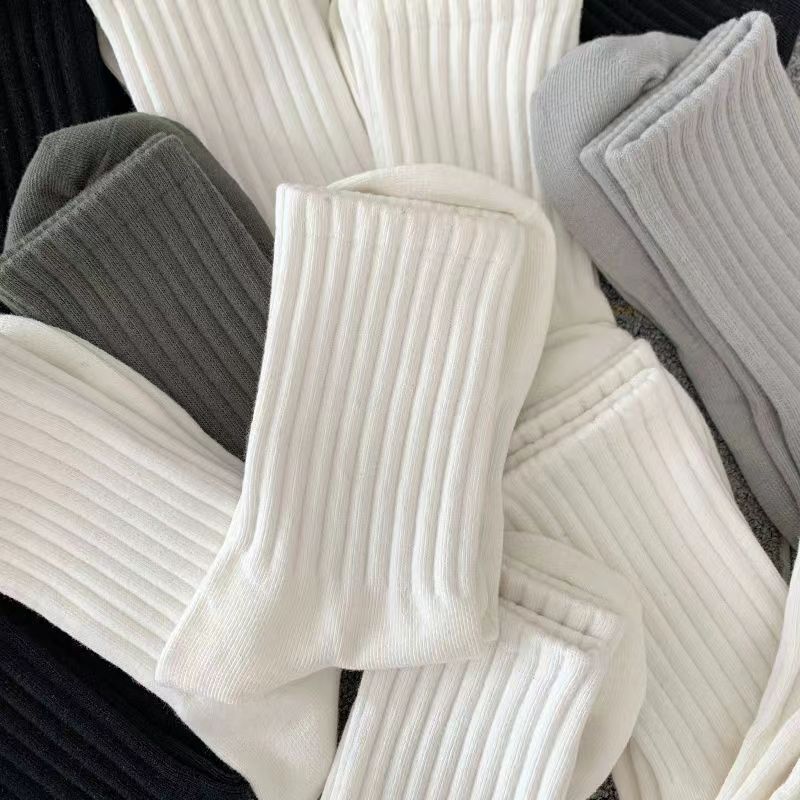 Zhuji socks men's winter men's tube socks spring and summer all-match stockings deodorant sweat-absorbent breathable sports fashionable socks