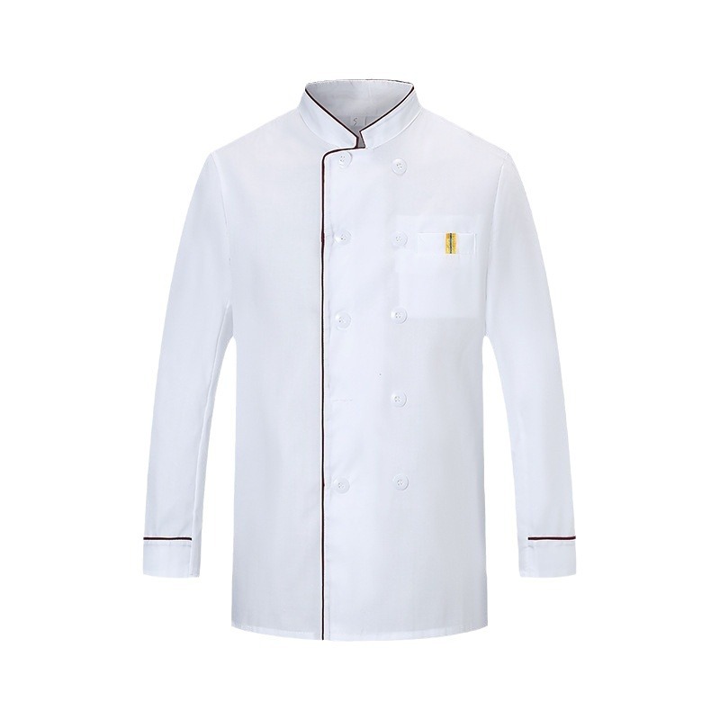 Chef clothing short sleeve summer restaurant bakery long sleeve autumn and winter clothing catering men's and women's work clothes restaurant canteen wholesale