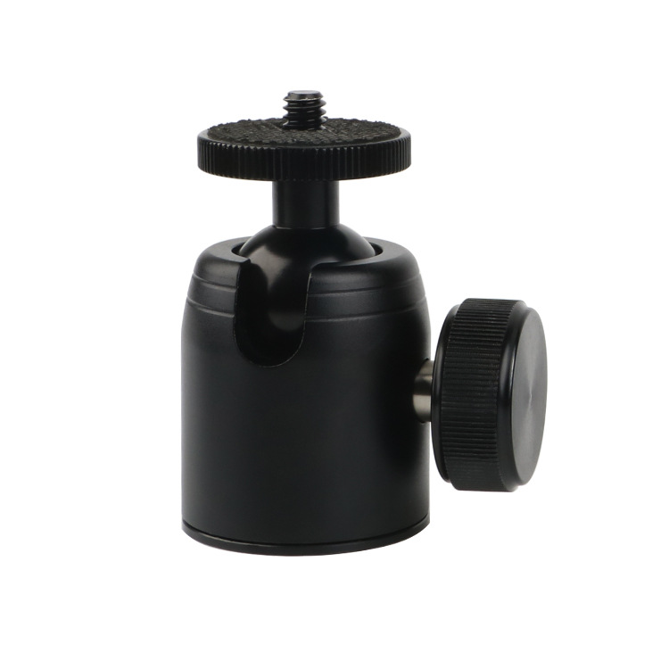 Metal gimbal aluminum alloy spherical gimbal SLR camera tripod live broadcast accessories shooting mobile phone bracket