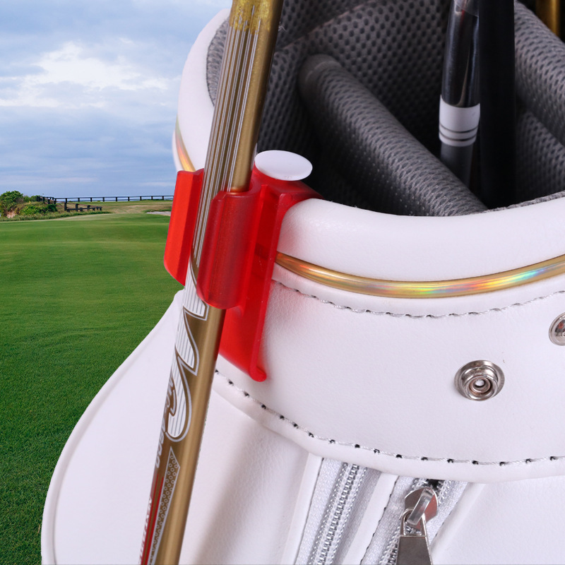 Source manufacturers hot sale golf putter clip red black golf clip golf club clip