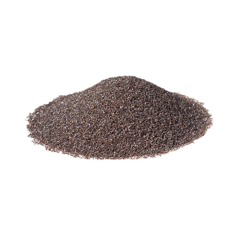 Grade I brown corundum grain size sand blasting abrasive ceramic sand for hardware sand blasting derusting