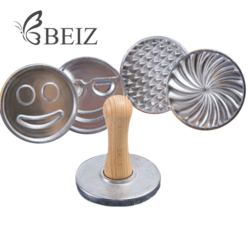 Zinc Alloy side flower biscuit mold dessert pastry Smiley cake mold cake cutter baking utensils wholesale