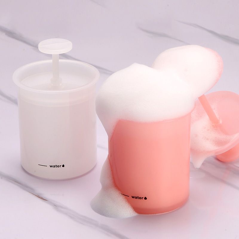 Facial Cleanser Foamer Manual Facial Cleansing Foaming Bottle Shower Gel Foaming Bubble Foaming Foaming Milk Breaker
