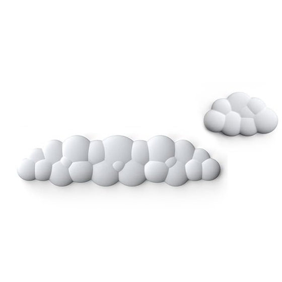 Cross-border new cloud keyboard hand rest wrist rest leather non-slip desktop cloud office typing wrist keyboard hand rest