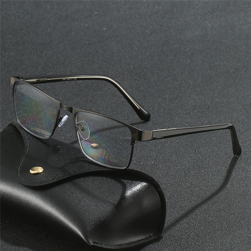 Zoom inteligente gafas de presbicia de doble uso nuevo metal anti-Luz Azul gafas de presbicia que cambian de color europeo y americano al por mayor transfronteriza