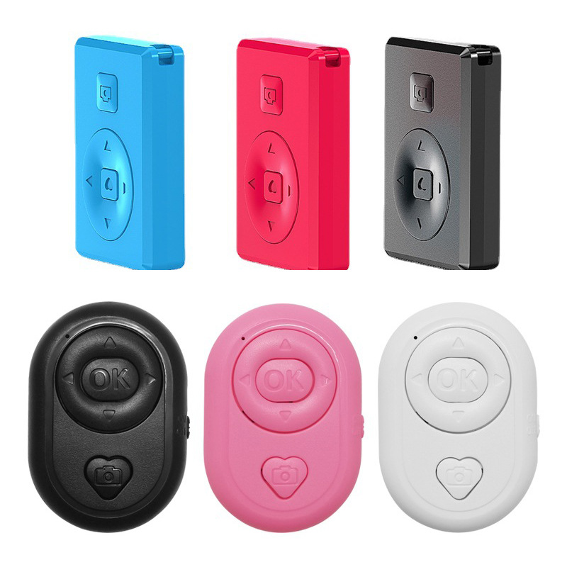 Shake voice remote control wireless camera controller mobile phone multi-function Bluetooth self-timer page turning click shutter artifact