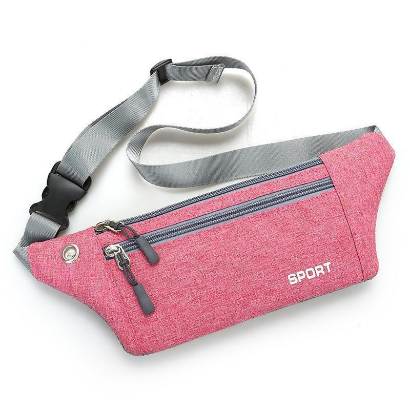 Multi-layer Lightweight New Fashion Casual Waist Bag Men and Women Fitness Sports Running Large Capacity Mobile Phone Bag Hot Sale
