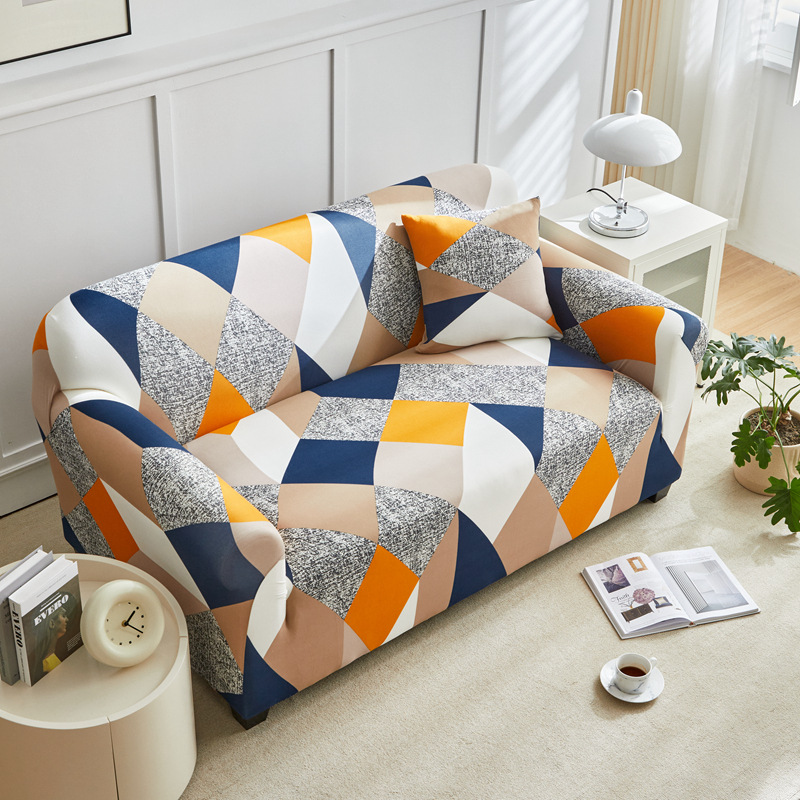 Stretch Sofa Cover Non-slip Dustproof Fabric Sofa Cover Cloth Sofa Towel Instagram Style All-inclusive All-season Universal