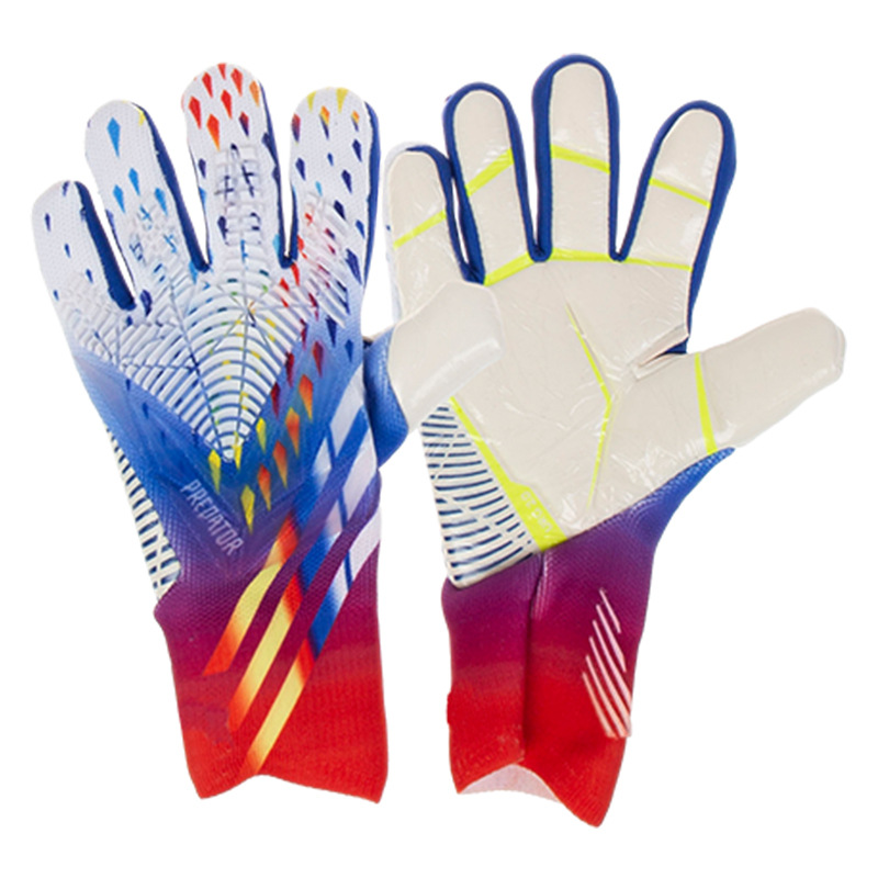 Powerful factory wholesale children adult football goalkeeper gloves latex anti-collision gloves training game gloves