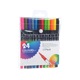 24 color black rod new watercolor pen