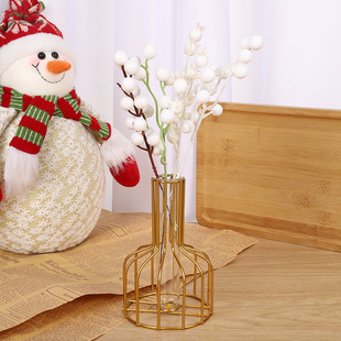 Artificial plant Berry Christmas fruit plug-in artificial flower stage decoration photography props home diy decoration accessories