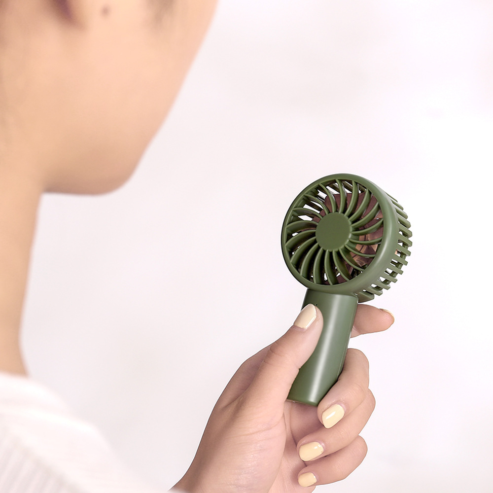 2020 new pocket fan handheld mini USB rechargeable portable silent fan gift logo factory wholesale