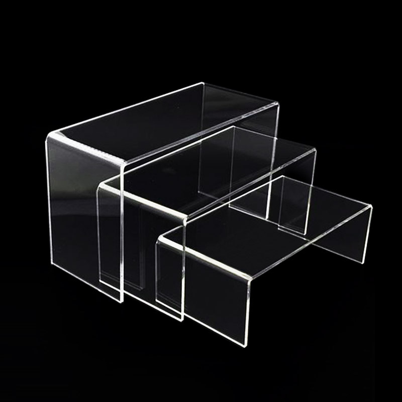 Acrylic U-Shaped Display Rack U-Shaped Transparent Shoe Rack Simple Live Desktop Hand Display Rack Storage Rack