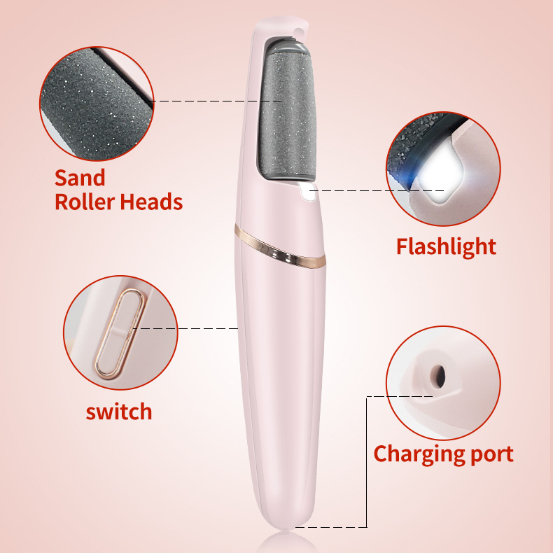 Cross-Border electric foot grinder New exfoliating pedicure artifact foot grinding machine callus remover skin grinding and exfoliating machine