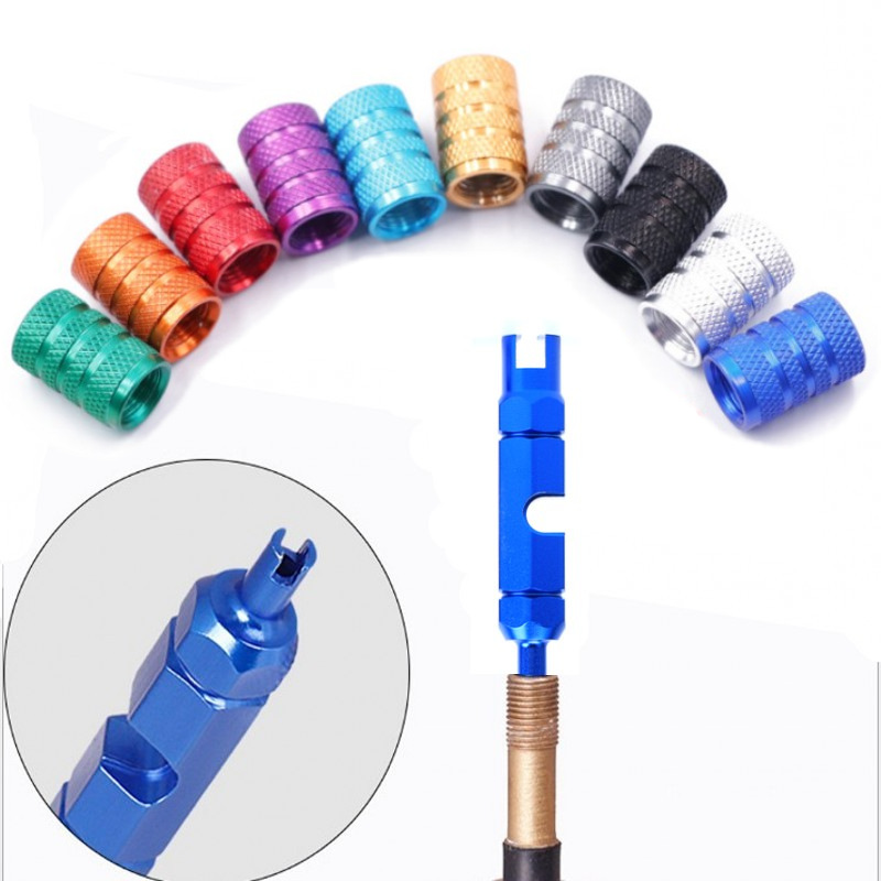 Cross-border hot sale car valve core screwdriver red handle single head valve core wrench valve valve core wrench tool