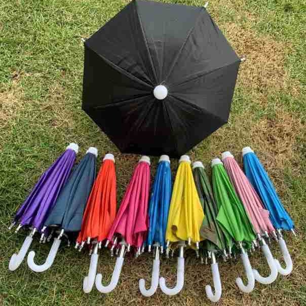 Takeaway Umbrella Mini Motorcycle Umbrella Mobile Phone Sunshade Small Umbrella Decorative Umbrella Mini Umbrella Silver Rubber Umbrella