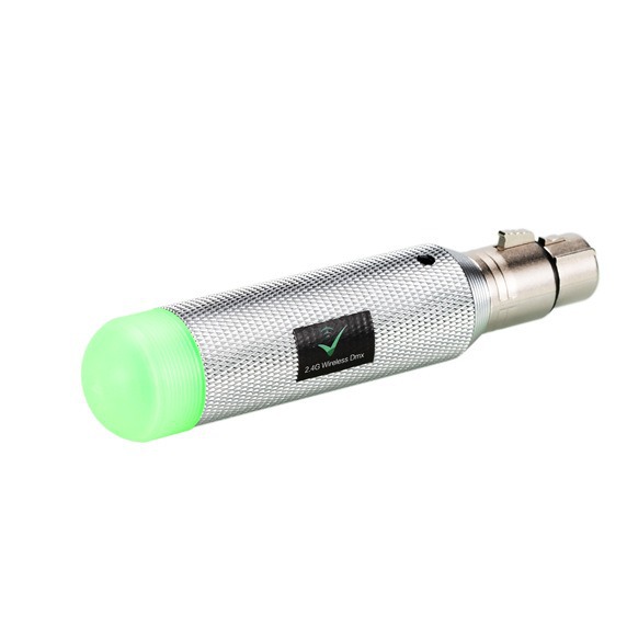 Rechargeable battery wireless dmx512 transceiver DMX signal transmitter wireless transmission signal