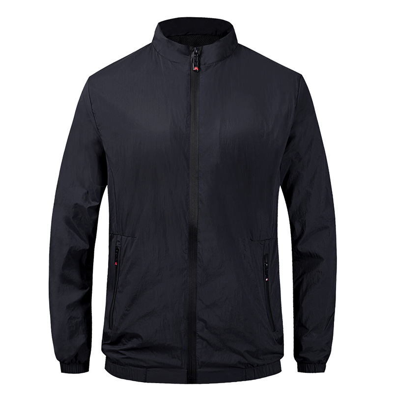21 New Wish Spring and Autumn Casual Jacket Men's Jacket Sunscreen Thin Young and Middle-aged Shrimp Skin Southeast Asia Europe and America