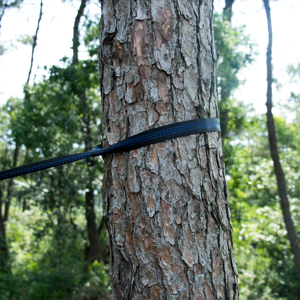 High equipped with loop strap hammock single and double 270 * 140CM210T nylon parachute cloth portable