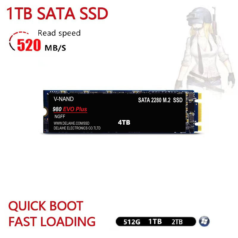 Laptop solid state universal desktop spot M.2SSD 2280 solid state drive 2TB cross border