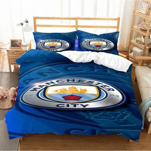 Apricot love quilt cover bed sheet pillowcase fitted sheet three-piece four-piece set one piece production cross-border 3D digital printing
