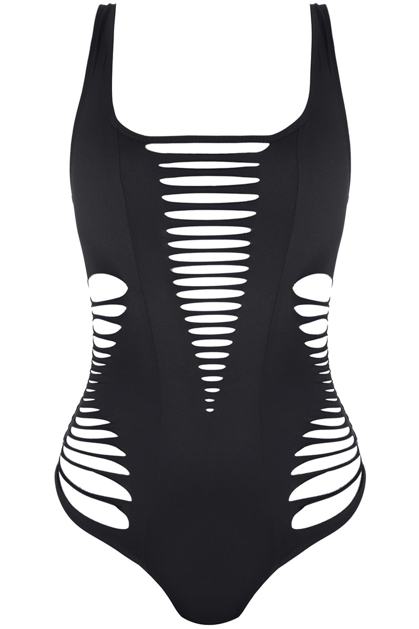 Yilin 2023 New One-piece bikini European and American Women's Solid Color One-piece Digging Swimsuit bikini
