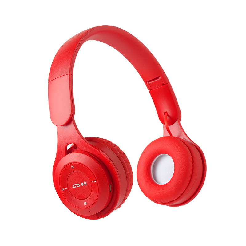 Cross-border New Y08 Headset Foldable Wireless Card Macaron Cute Card Fashion Student Bluetooth Headset
