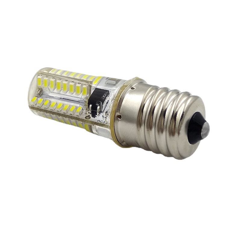 Led シリコーンコーンライト 64 個 3014smd 110v 220v 3 ワット調光可能な Led コーンランプ高品質省エネ照明|undefined