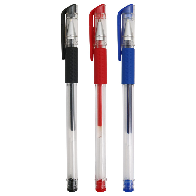 Sign Pen European Standard Gel Pen High Color Value Quick Dry Office Stationery Wholesale Pen Ballpoint Pen Black and Red Pen