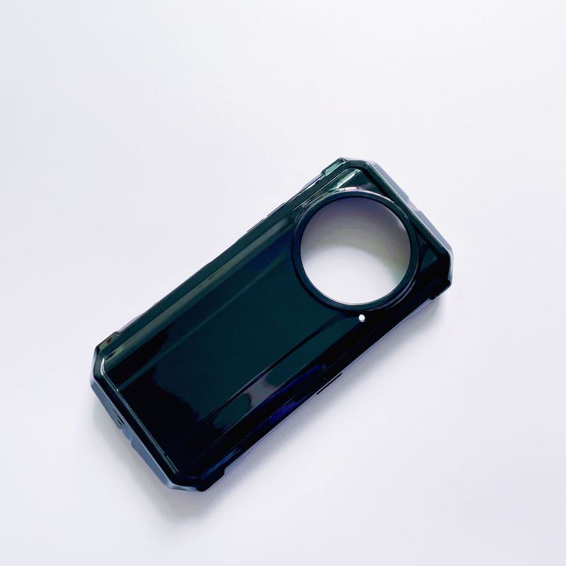 ダグdoogee v31 gt携帯電話カバーv31 gt保護カバーtpu透明光沢面黒素材ケースに適用|undefined