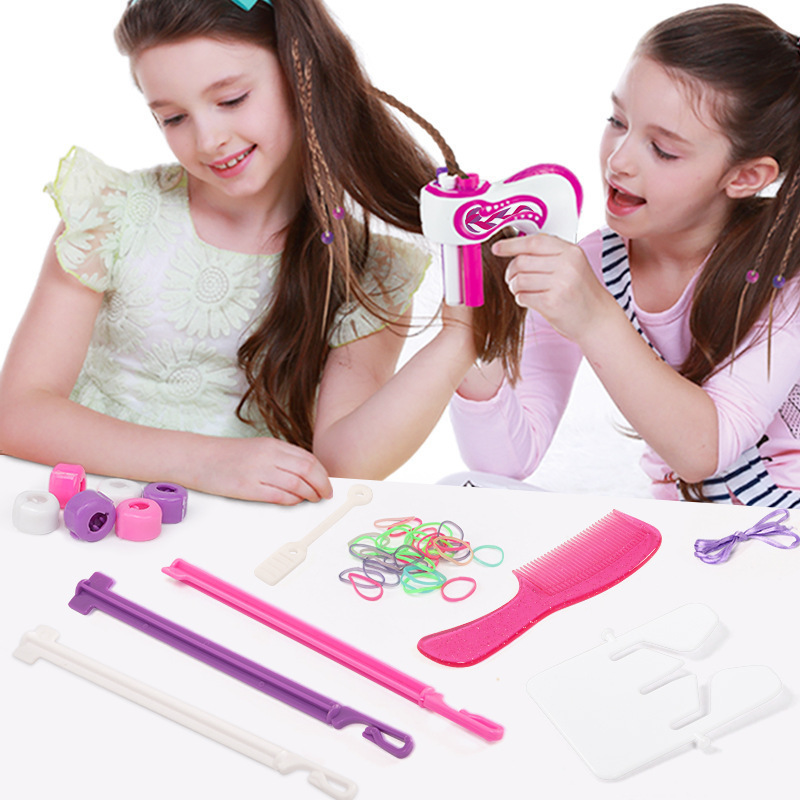Amazon hot magic stick drilling machine hair accessories nail drilling machine girls play house makeup toys factory wholesale