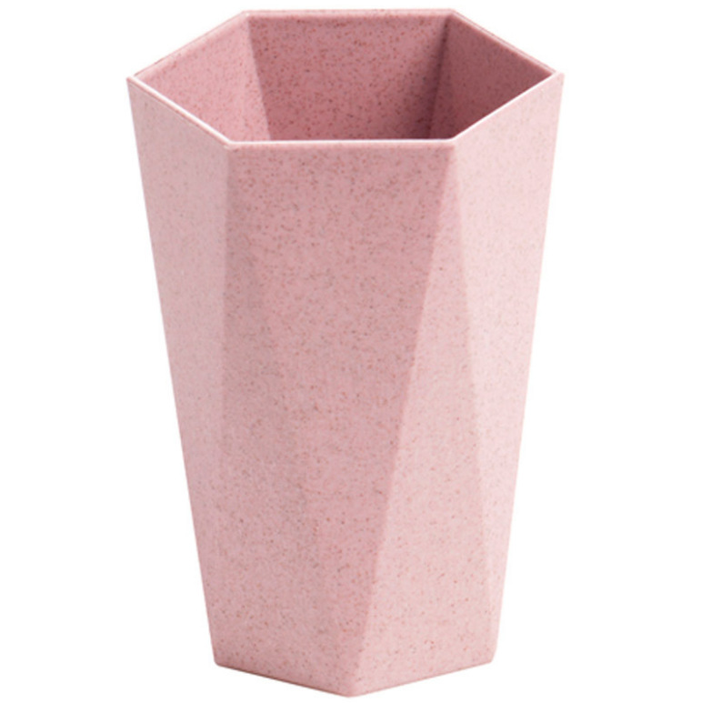 Wheat Straw Diamond Cup Brush Cup Mouthwash Cup Household Couple Toothbrush Cup Wheat Flavor Wash Cup Gift Manufacturers
