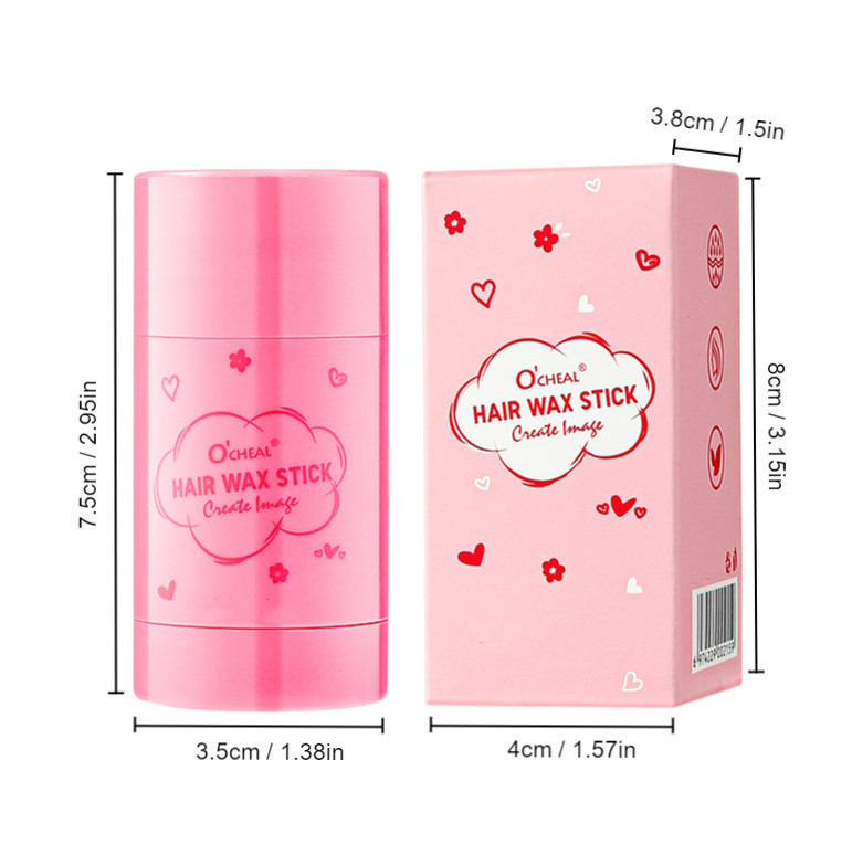 OCHEAL Cross-border Hair Wax Stick Solid Styling Moisturizing Lasting Hair Styling Hair Finishing Cream Styling Hair Cream