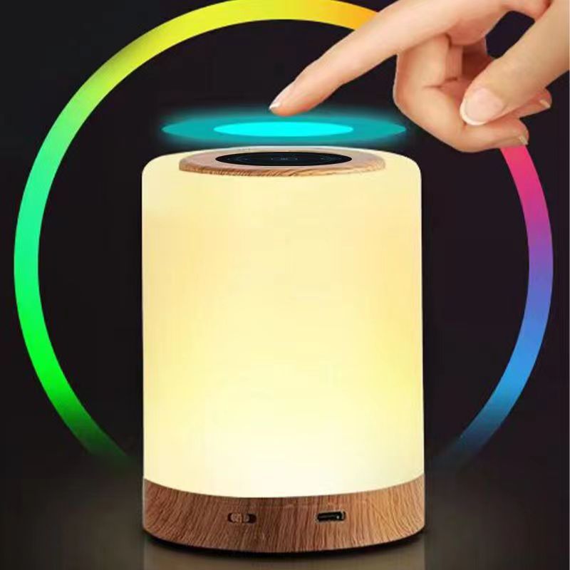 Private model LED bedside lamp children's room sleeping night light mother and baby soft light bedside night light usb charging multi-color adjustable