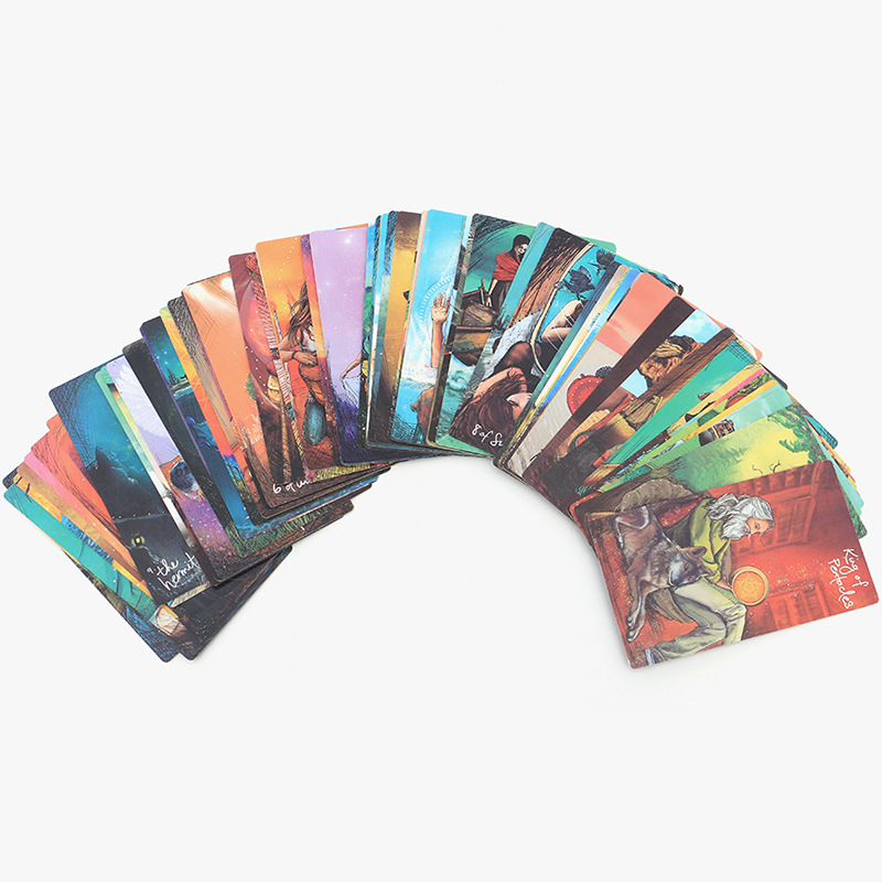 12*7tarot cards Bright Prophet Tarot Board Game Cataro Oracle Card Spot