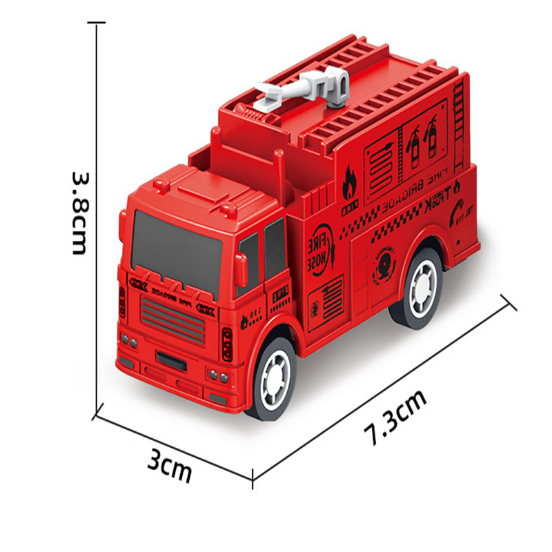 儿童玩具车消防回力车模型儿童地摊广场公园摆摊二元店货源批发